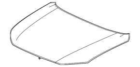 Honda HR-V 2023-2026 bare hood