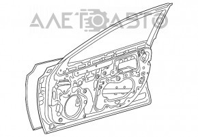 Door bare front left Toyota Camry v70 18-24