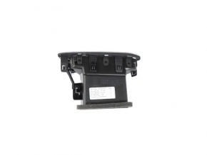 Left dashboard air duct deflector Chrysler Pacifica 17- black gray frame