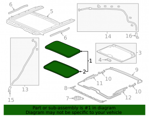 Hatch assembly Honda Accord 23-
