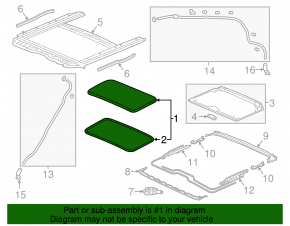 Hatch assembly Honda Accord 23-
