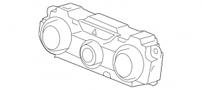 Subaru XV Crosstrek 21-23 climate control manual