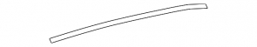 Door molding upper rear left Lexus RX350L RX450hL 18-22 long