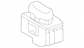 Central lock button front right door Lexus CT200h 11-17