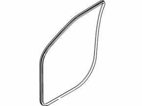 Door seal front left Ford Flex 09-19