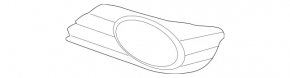 Right fog light grille Mercedes W211 rest