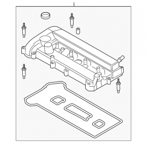Valve cover Ford Escape 13-19 2.5