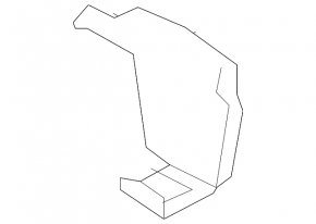 Hood lock bracket Mazda CX-5 17-24