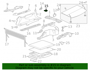 Jaguar F-Pace X761 17-23 Black and Chrome Roof Hook