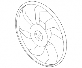 Cooling Fan Impeller for Hyundai Sonata 16-19 Hybrid USA