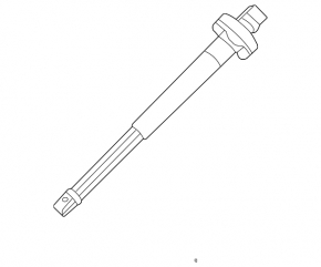 Steering cardan shaft upper BMW 7 G11 G12 16-22