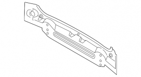 BMW X3 G01 18 rear panel - outer part