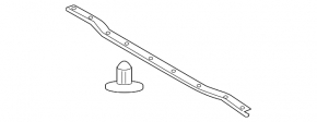 Lexus GS300 GS350 GS430 GS450h 06-11 Hood Seal on Hood