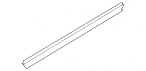 Inner door glass seal, front left, Subaru Forester 25-26