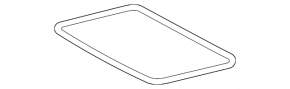 Inner hatch seal Toyota Camry v50 12-14 usa gray