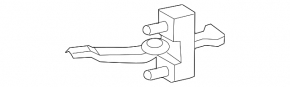 Rear left door limiter Lexus LX570 08-11