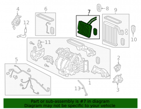 Honda Accord 18-22 heater core