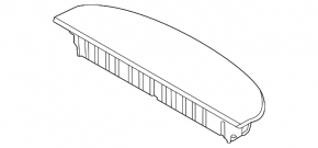 Rear trunk tray for Hyundai Santa FE 21-23