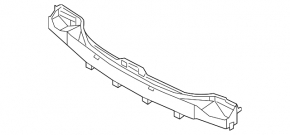 Rear bumper reinforcement Kia Sorento 11-13 prerest USA