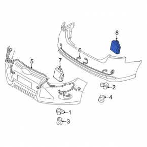 Ford Escape MK3 Radio Antenna Control Module 13-