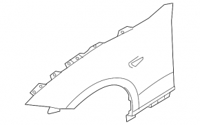 Front left wing Mazda MX-5 16-25
