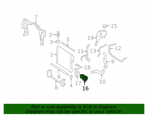 Mercedes W221 Coolant Pump