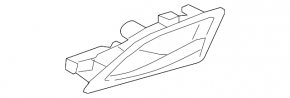 Door handle inside front right Cadillac CTS 14-19
