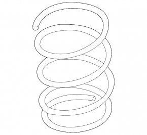 Front left spring Infiniti FX35 FX45 03-08