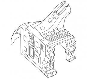 BCM bracket Audi A3 22-26