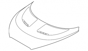 Naked hood Hyundai Veloster 12-13 prerest