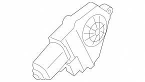 Rear right window lift motor for Audi Q3 15-18