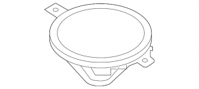 Hyundai Sonata 15-19 Front Panel Speaker