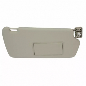 Right visor Ford Fiesta 11-19 gray, without hook