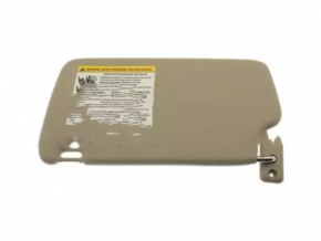 Right visor Ford Fiesta 11-19 gray, without hook