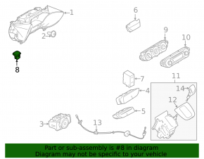 Light sensor Ford C-max MK2 13-18