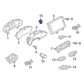 Light sensor Ford C-max MK2 13-18
