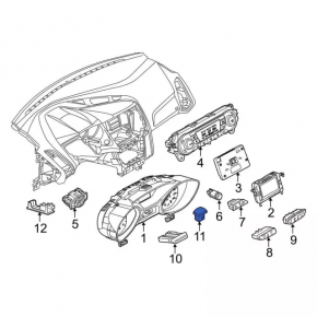 Light sensor Ford C-max MK2 13-18