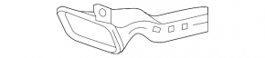 Right brake disc duct for Land Rover Range Rover Sport 18-22 rest.