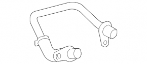 BMW F10 10-16 3.0T Turbo Cooling Pipe Outlet