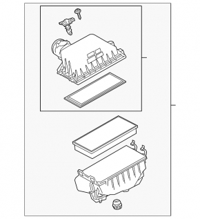 Toyota RAV4 Prime 23-24 Air Filter Housing