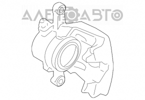 Caliper assembly front right Mini Cooper Countryman R60 10-16