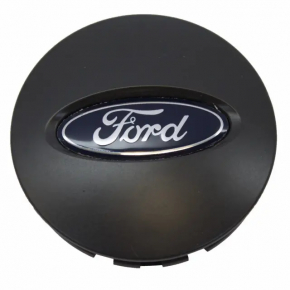 Central cap for Ford Explorer 11-19 65/61mm disk, chrome, chrome defect, bump