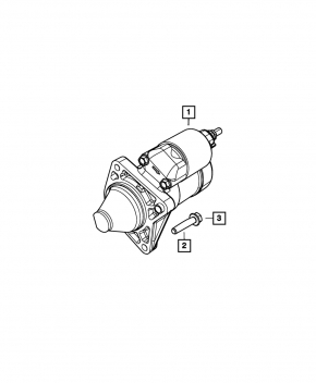Starter Fiat 500L 14- 1.4T