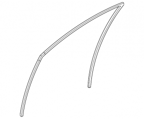 Glass seal front right Honda Insight 19-22