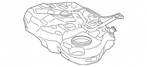 Lexus CT200h 11-17 Fuel Tank