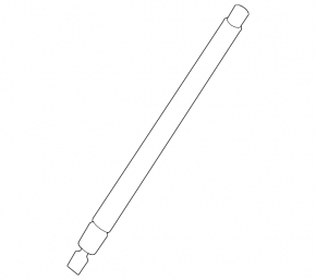 Shock absorber trunk door left Hyundai Santa FE 19-19 KOR