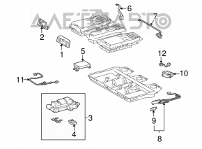Computer VVB battery sensor Lexus RX400h 06-09