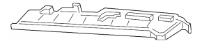Daytime running lights (DRL) left Porsche Cayenne 19-23