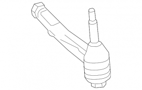 Right steering tip Mercedes AMG GT-class X290 19-25