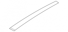 Right roof molding for Land Rover Range Rover Velar 18-23